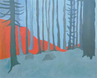 Forest - A Paint Artwork by Milena Radenkovic