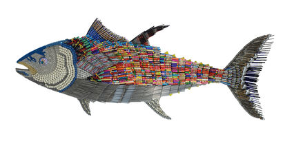 Mr. Nakamura’s Fish: BLUEFIN TUNA - a Sculpture & Installation Artowrk by William Durkin