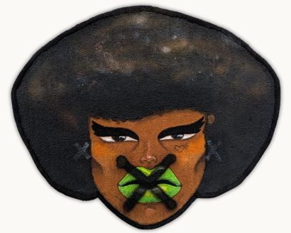 Magnetic Natascha - a Paintings Artwork by Le Cerne Noir