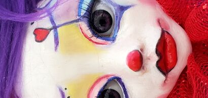 Precious Doll, Marcella - a Art Design Artowrk by Donna Maron