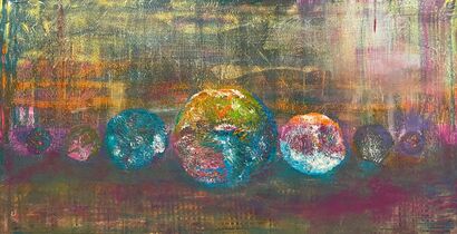 Lunas de Colores - a Paint Artowrk by Marian