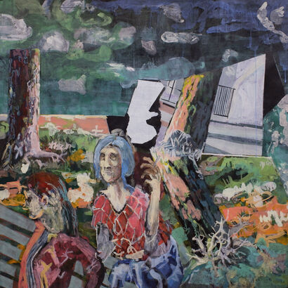 Frammenti - a Paint Artowrk by Leopoldo Innocenti