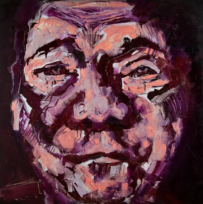 Grandmother - a Paint Artowrk by Eleonora Tonnarelli