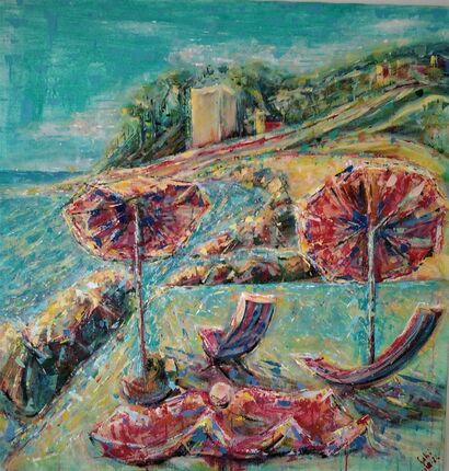 Vento a Bocca di Magra - a Paint Artowrk by gabi