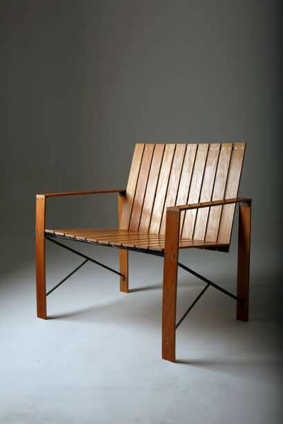mobiou - chairwood - armchair - A Art Design Artwork by benjamin Troupel