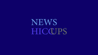 NEWS HICCUPS - A Video Art Artwork by Kiki Kouniari