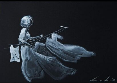 Brisa nocturna - a Paint Artowrk by Laura Loyola