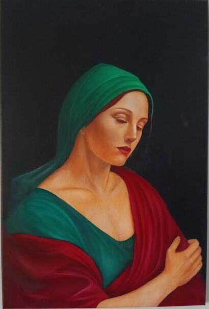 Penelope  - a Paint Artowrk by CHARALAMBOS  MOURELATOS 