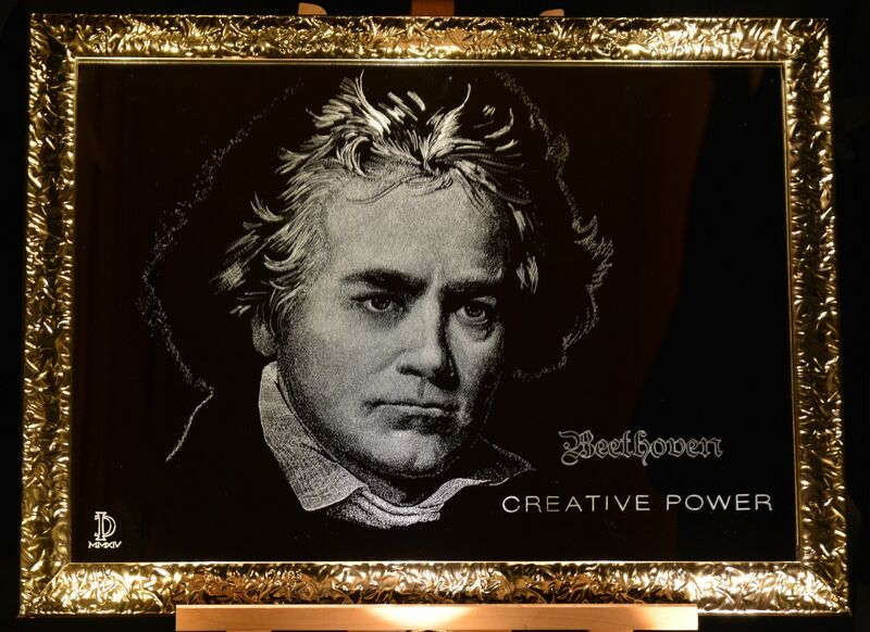 Beethoven - Creative Power - a Sculpture & Installation by Ivano D'Annibale
