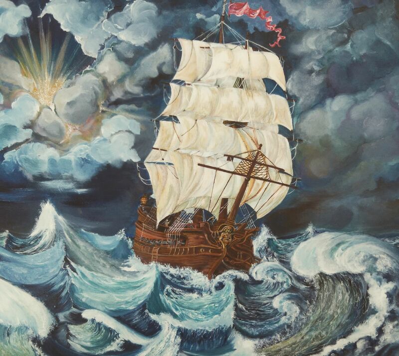 Sovereign of the seas - a Paint by Sara Giglio