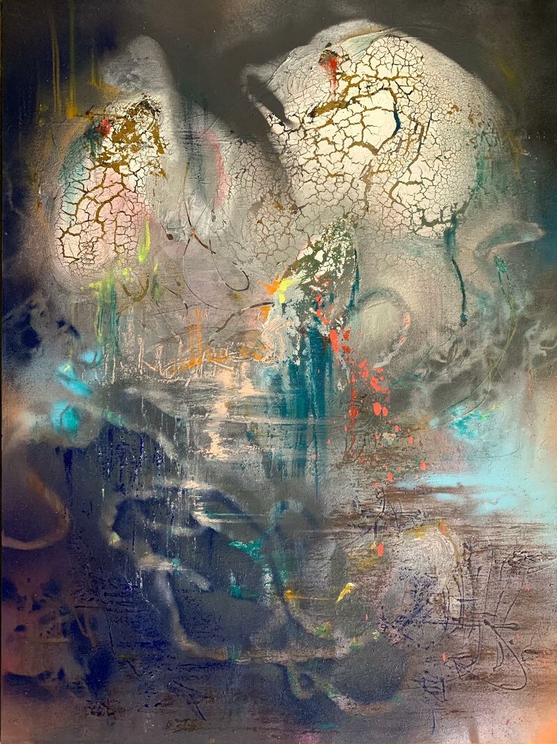 Deep-Sea Dungeon - a Paintings by Michael  Sheng