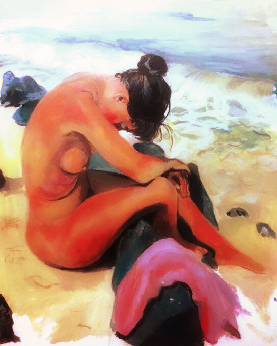 burning in the sun - a Paint by Clara Zúccaro
