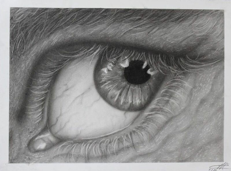 Eye III - a Paint by Maliahguiya Sourgose