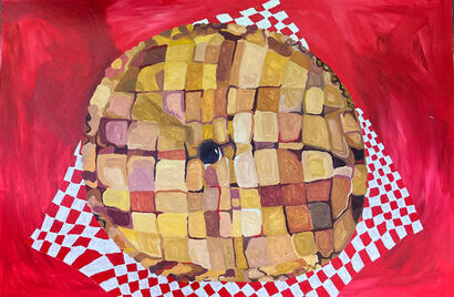 easy as pie  - a Paint Artowrk by mia gunton