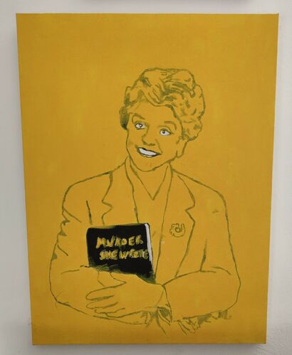 La signora in Giallo - a Paint Artowrk by Gianluca Caramiello