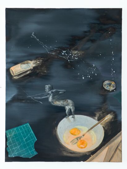 Hunter - a Paint Artwork by Xinghao Liang