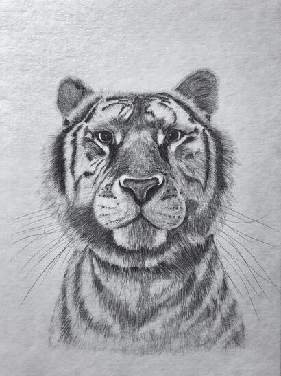 Tiger - A Paint Artwork by Elena Belous