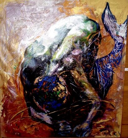 the amphibius - a Paint Artowrk by Raluca Cirti