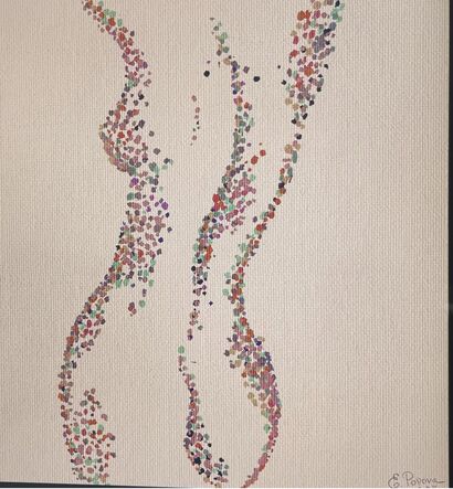 Aphrodite Born of Sea Foam - a Paint Artowrk by Elena Popova