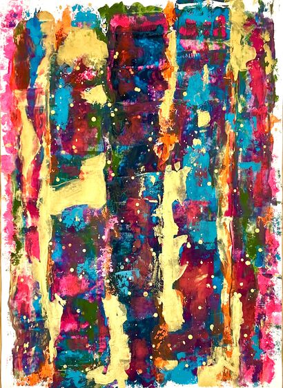 COLORFUL LIFE - a Paint Artowrk by Zoe