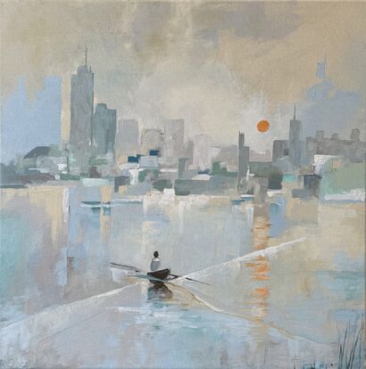 ATTRAVERSO IL RIFLESSO - a Paint Artowrk by Barbara Corbucci
