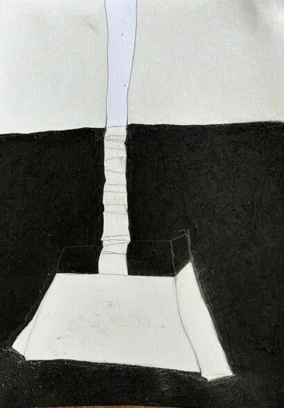 UNTITLED (SP I) - a Paint Artowrk by isa geiger