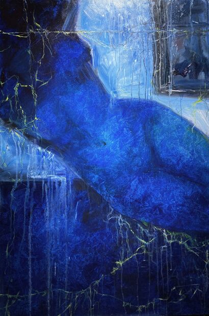 Peeping into dreams - a Paint Artowrk by Jiaqiu Liu