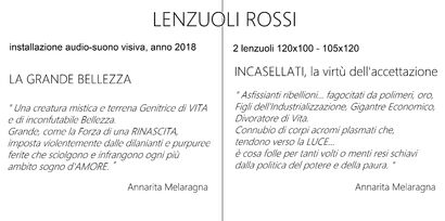 LENZUOLI ROSSI. la grande bellezza / incasellati - A Sculpture & Installation Artwork by Francesca Panetta