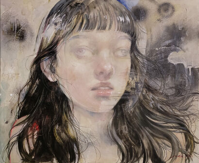 foggy - A Paint Artwork by Yuka Machida