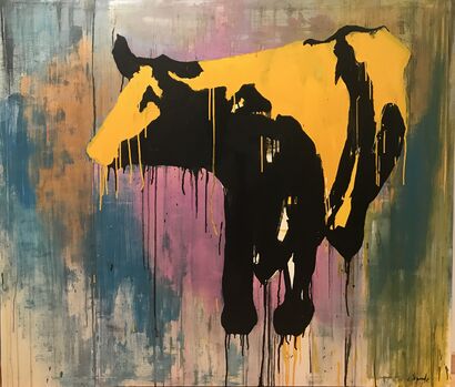 The cow today - A Paint Artwork by Vito Signorile
