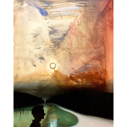 “La Diga” - a Paint Artowrk by Martino Neri