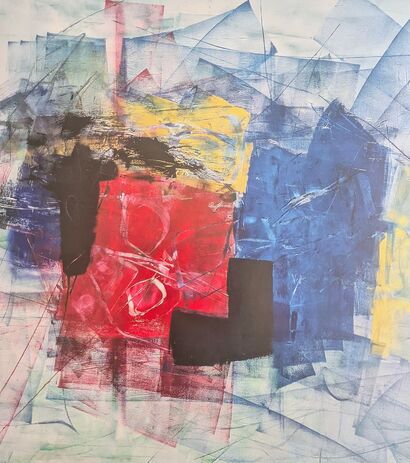 Energie und.Materie - a Paint Artowrk by Barbara Uhsadel