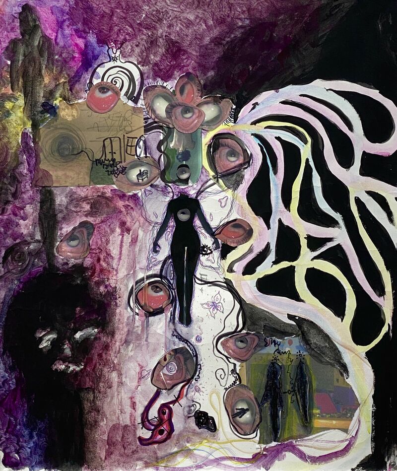 Mind Body Disconnect - a Paintings by tami
