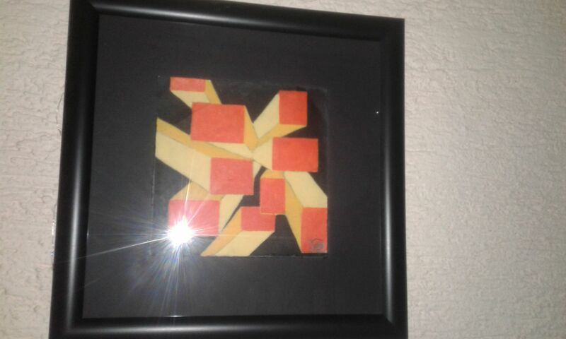 Atom - a Paint by Angel Moreno