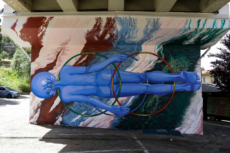 Jure e ru tiempu - a Urban Art by Ale Senso
