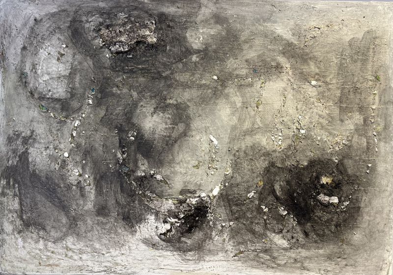 Estructura residual 1 - a Paintings by Fernando Cepeda