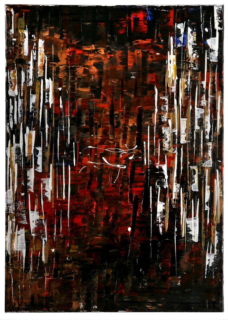 xx xy - a Paintings by Valeria Canvas