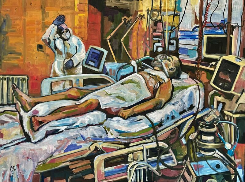 Patient - a Paint by Irena Prochazkova