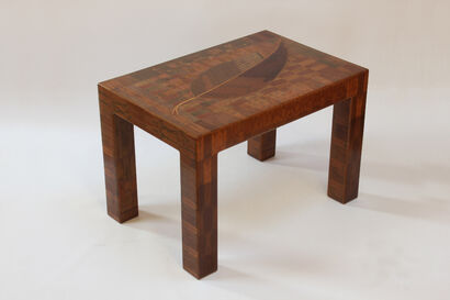 Mahogany table - a Art Design Artowrk by Hugyecsek Balázs