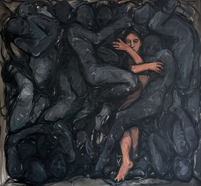 Contrasting  - a Paint Artowrk by Satenik Ghulijanyan
