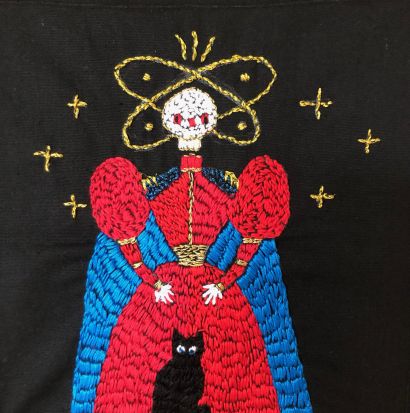 Reina 3/3 - a Paint Artwork by Stephanie Brucks - STICKART