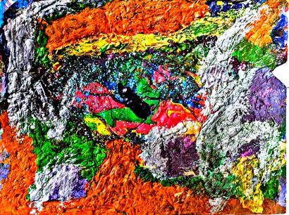 Neon Nostalgia  - a Paint Artowrk by Phoenix Fox Alchemy