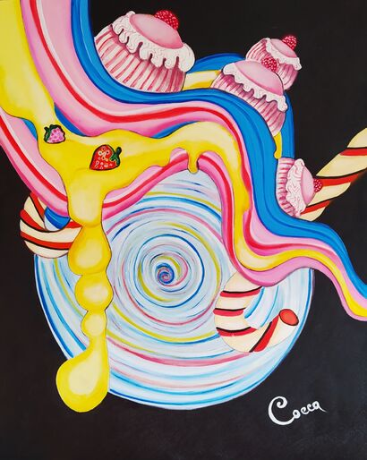 Lollipop - A Paint Artwork by Cocca