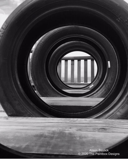 Tyres - a Photographic Art Artowrk by The Paintbox Designs