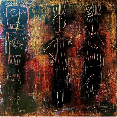 La circonspection - a Paint Artowrk by Virginie Munch