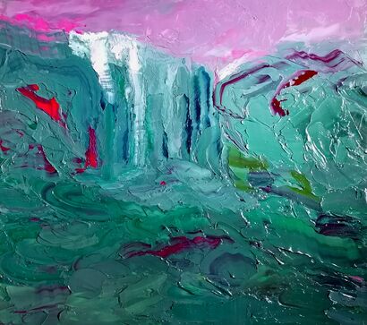 Trembling  - a Paint Artowrk by Dan Zyzniewski