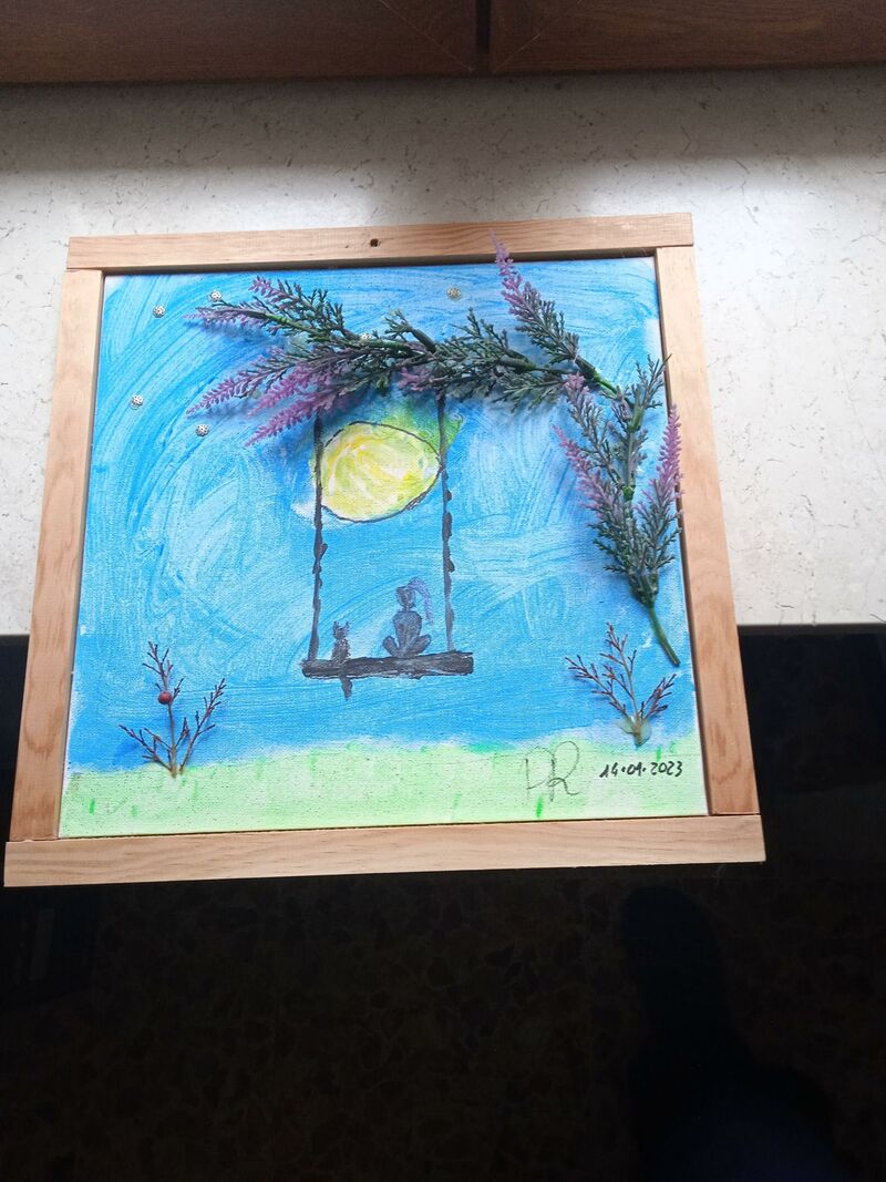 Gli amici  - a Paintings by Roberto  Pierota 