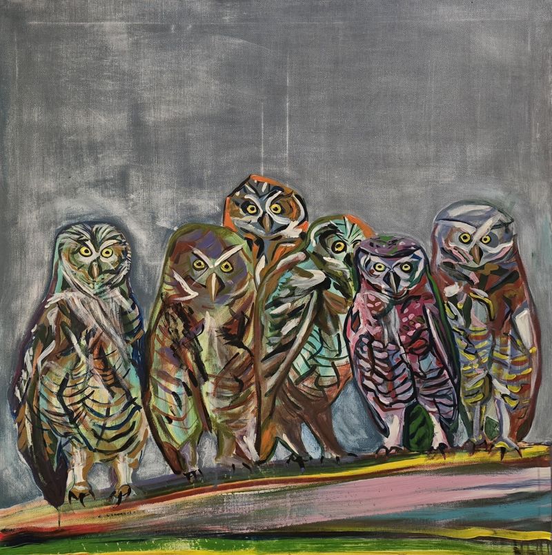 Stock Market - a Paintings by Andr Kart