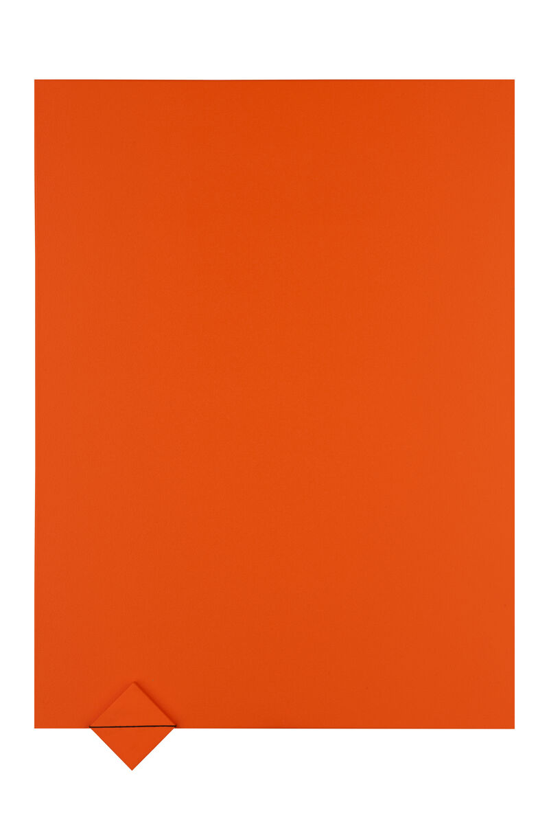 Line orange - a Paint by Axel Becker