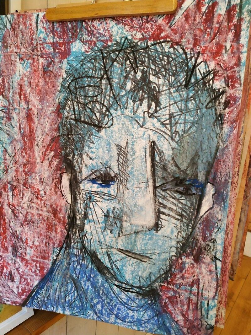 Gl pastel 2019-3 - a Paintings by Labbay Gael